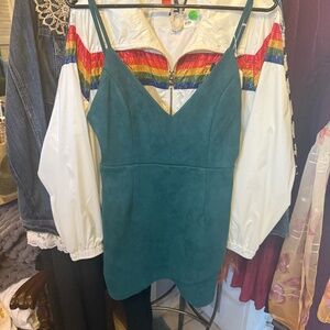 Superdown Emerald Green Dress